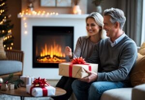 Read more about the article Find den perfekte gave til ham eller hende på 40 år med fantastiske elektriske pejse